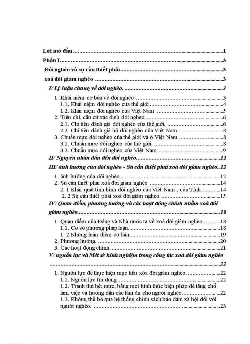 image for page Thực trạng và giải pháp nhằm xoá đói giảm nghèo tại huyện Thạch Thành - Thanh Hoá