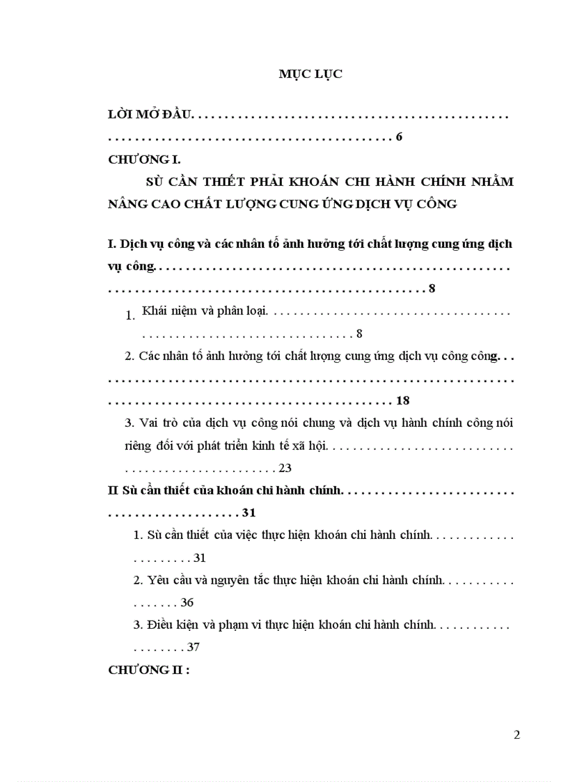 image for page Hoàn thiện và mở rộng khoán chi hành chính nhằm nâng cao chất lượng dịch vụ công ở Hà Tây trong thời gian tới