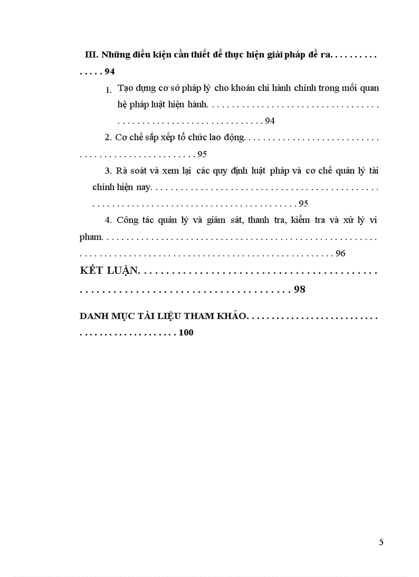 image for page Hoàn thiện và mở rộng khoán chi hành chính nhằm nâng cao chất lượng dịch vụ công ở Hà Tây trong thời gian tới