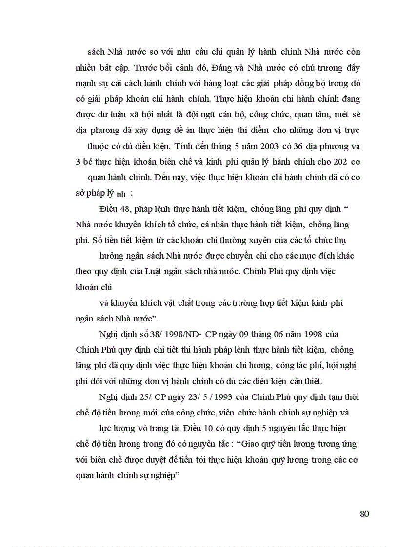 image for page Hoàn thiện và mở rộng khoán chi hành chính nhằm nâng cao chất lượng dịch vụ công ở Hà Tây trong thời gian tới