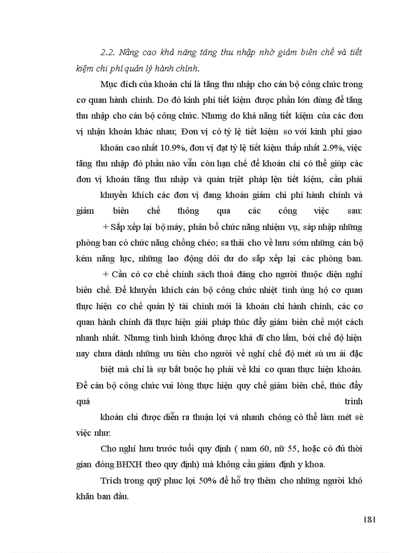 image for page Hoàn thiện và mở rộng khoán chi hành chính nhằm nâng cao chất lượng dịch vụ công ở Hà Tây trong thời gian tới