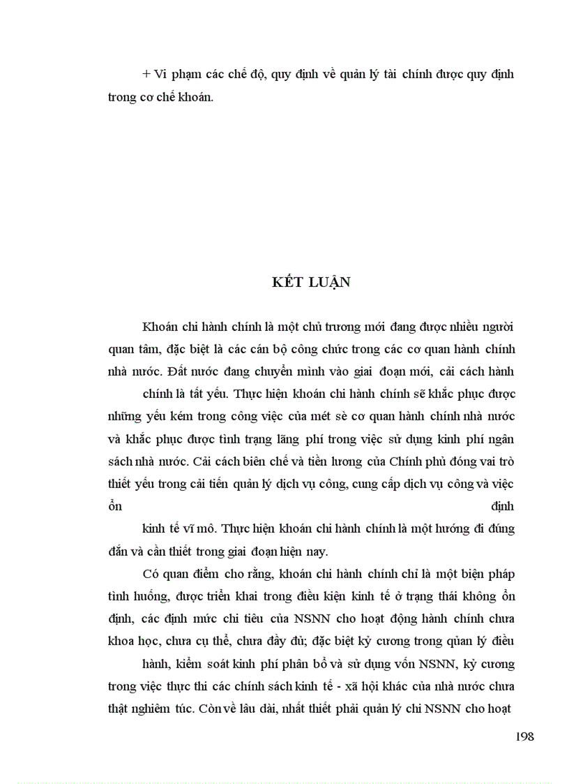 image for page Hoàn thiện và mở rộng khoán chi hành chính nhằm nâng cao chất lượng dịch vụ công ở Hà Tây trong thời gian tới