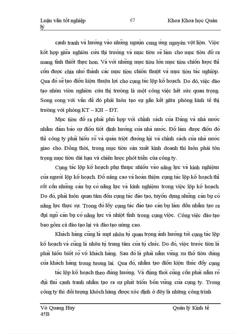 image for page Hoàn thiện công tác lập kế hoạch tại công ty xây dựng 201