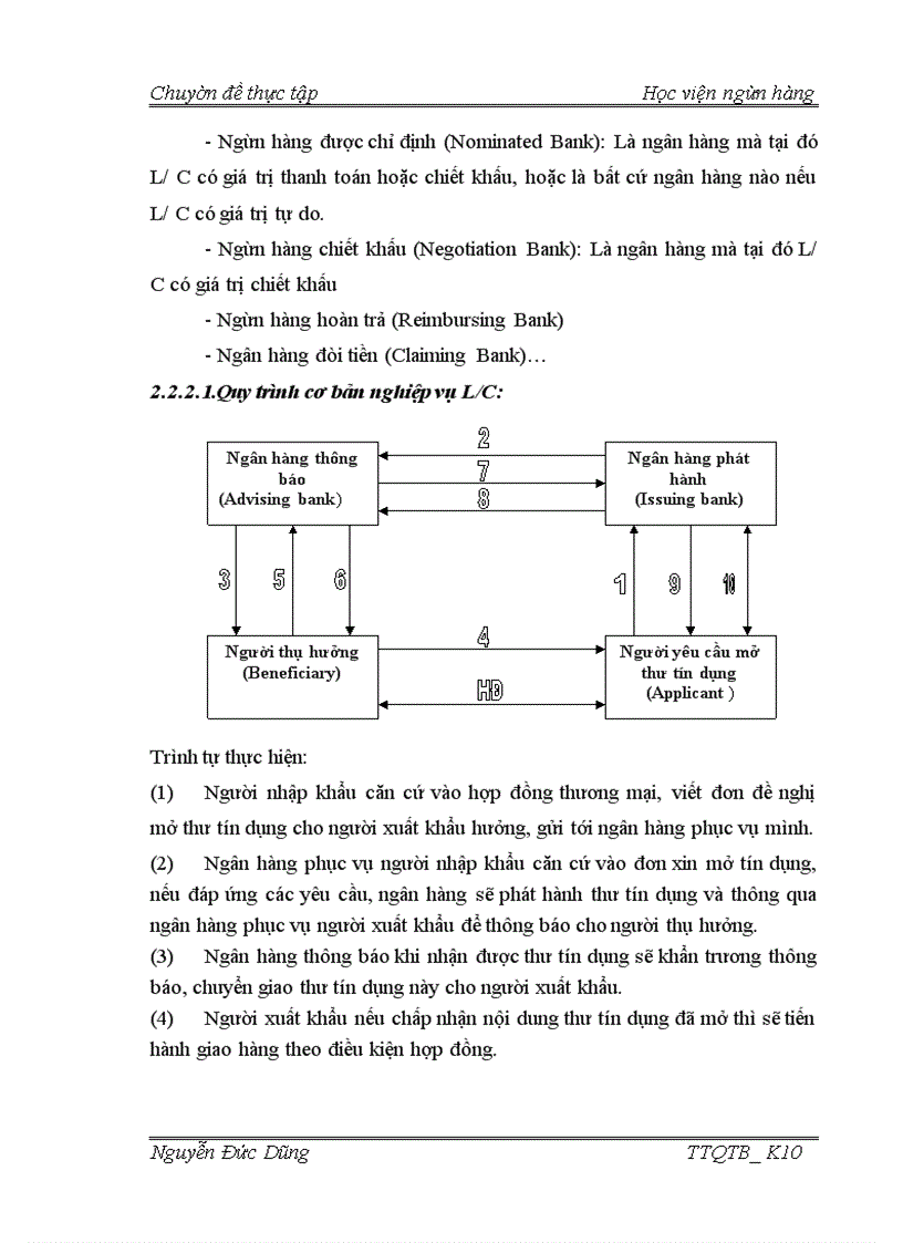 image for page Phương hướng và giải pháp hoàn thiện quy trình kỹ thuật nghiệp vụ phát hành và thanh toán l/c tại lvb