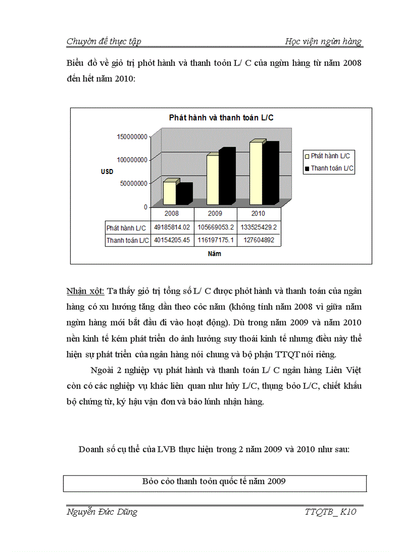image for page Phương hướng và giải pháp hoàn thiện quy trình kỹ thuật nghiệp vụ phát hành và thanh toán l/c tại lvb