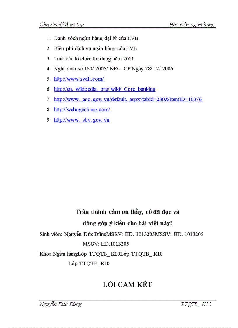 image for page Phương hướng và giải pháp hoàn thiện quy trình kỹ thuật nghiệp vụ phát hành và thanh toán l/c tại lvb