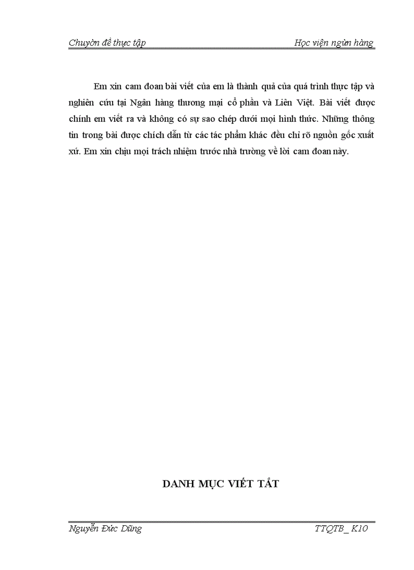 image for page Phương hướng và giải pháp hoàn thiện quy trình kỹ thuật nghiệp vụ phát hành và thanh toán l/c tại lvb