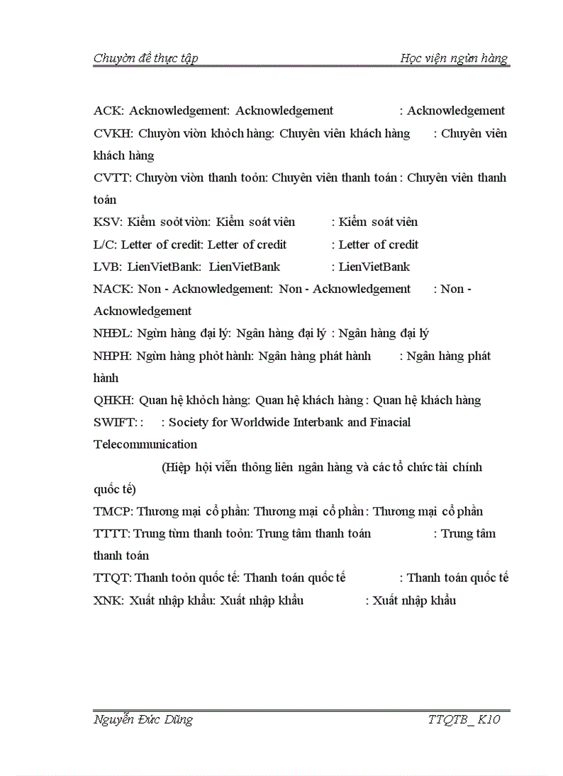 image for page Phương hướng và giải pháp hoàn thiện quy trình kỹ thuật nghiệp vụ phát hành và thanh toán l/c tại lvb