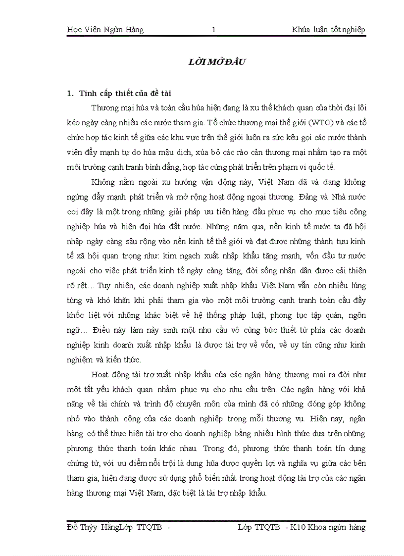 image for page Giải pháp mở rộng hoạt động tài trợ nhập khẩu theo phương thức thanh toán tín dụng chứng từ tại Ngân hàng Việt Nam Thương Tín - chi nhánh Hải Phòng