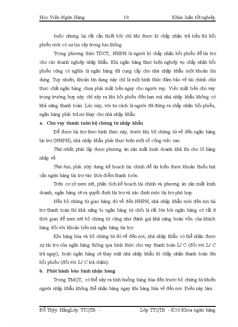 image for page Giải pháp mở rộng hoạt động tài trợ nhập khẩu theo phương thức thanh toán tín dụng chứng từ tại Ngân hàng Việt Nam Thương Tín - chi nhánh Hải Phòng