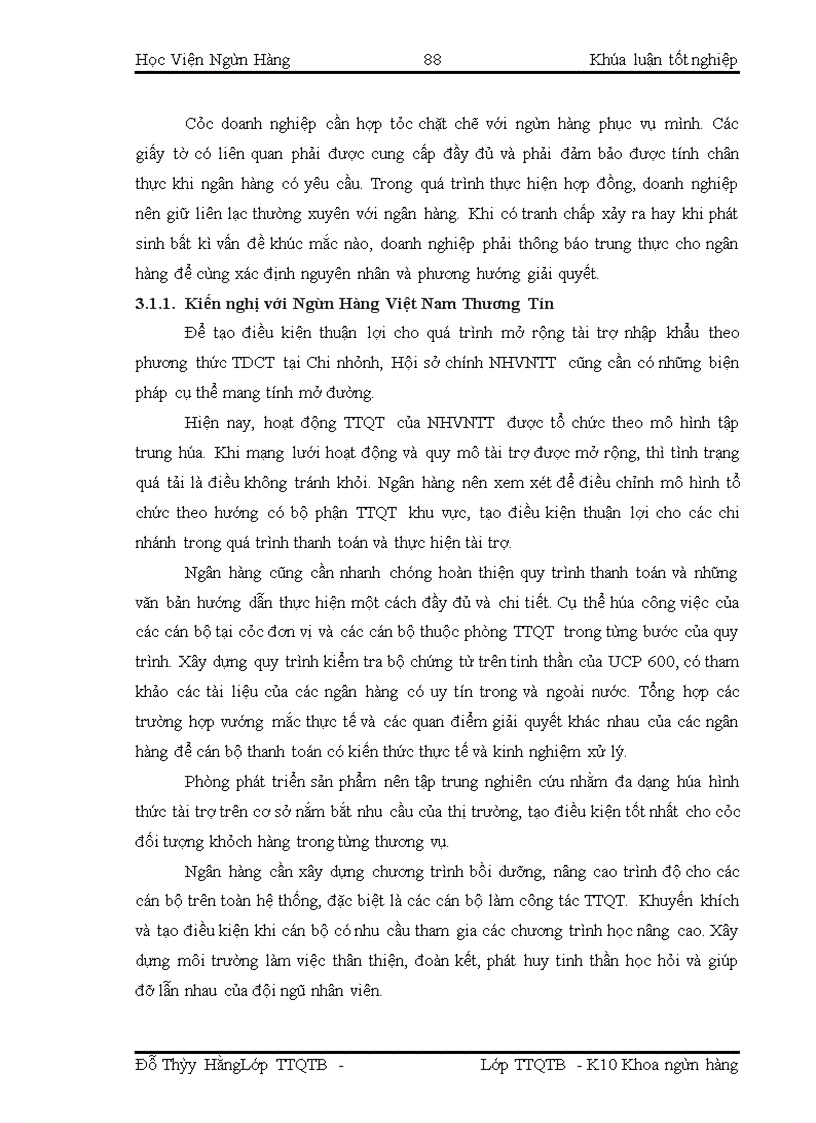 image for page Giải pháp mở rộng hoạt động tài trợ nhập khẩu theo phương thức thanh toán tín dụng chứng từ tại Ngân hàng Việt Nam Thương Tín - chi nhánh Hải Phòng