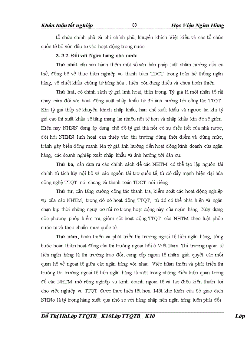 image for page Giải pháp hạn chế rủi ro trong thanh toán quốc tế theo phương thức tín dụng chứng từ tại Sở giao dịch Ngân hàng Nông nghiệp và Phát triển nông thôn Việt Nam