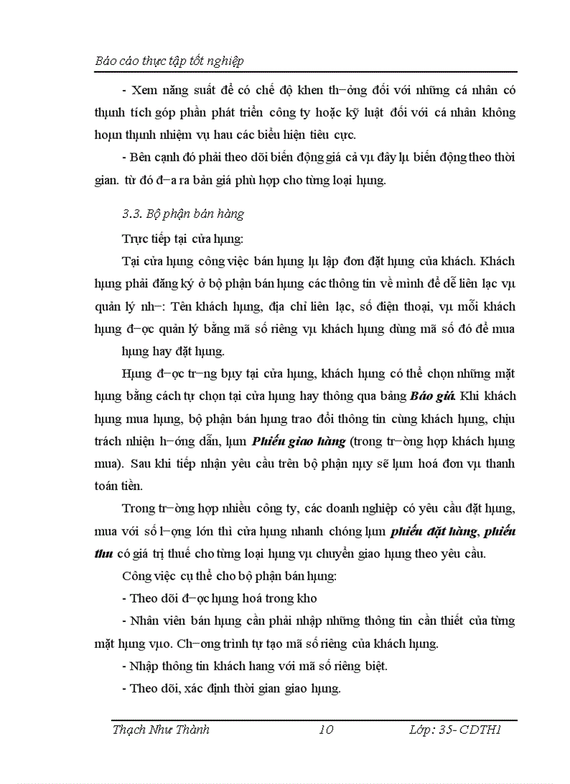 image for page Phân tích, thiết kế và xây dựng phần mềm quản lí bán hàng taị công ty TNHH Đầu Tư Thương Mại và Dịch Vụ Đức Linh