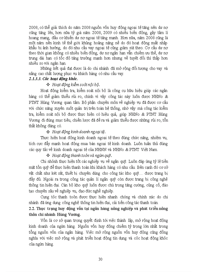 image for page Giải pháp nâng cao hiệu quả huy động vốn tại Ngân hàng Nông nghiệp và phát triển nông thôn Việt Nam chi nhánh Hùng Vương
