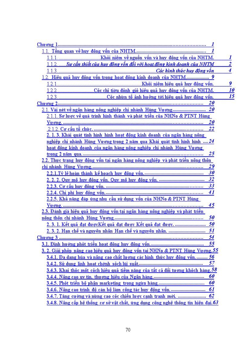 image for page Giải pháp nâng cao hiệu quả huy động vốn tại Ngân hàng Nông nghiệp và phát triển nông thôn Việt Nam chi nhánh Hùng Vương