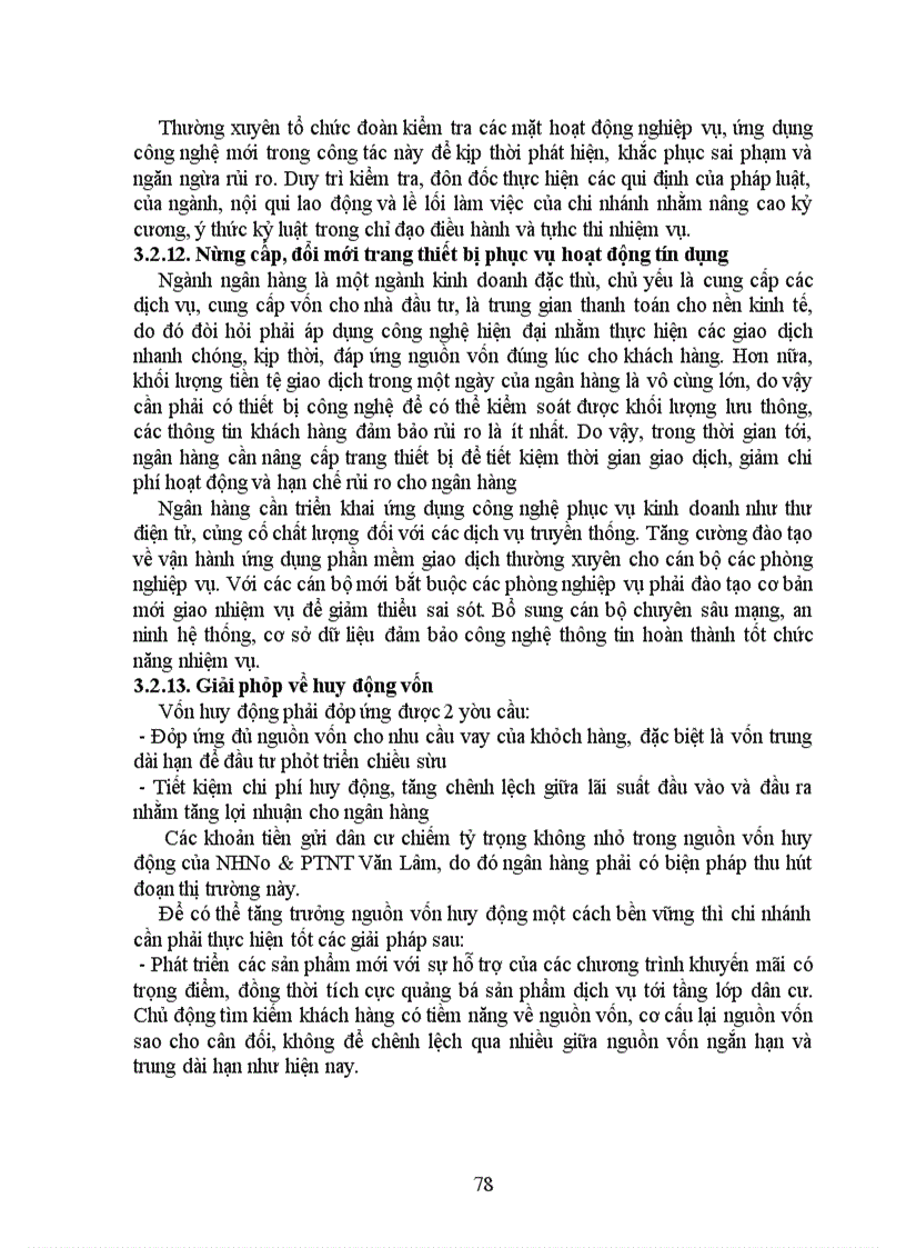 image for page Giải pháp nâng cao chất lượng tín dụng tại chi nhánh NHNo & PTNT Văn Lâm-Hưng Yên
