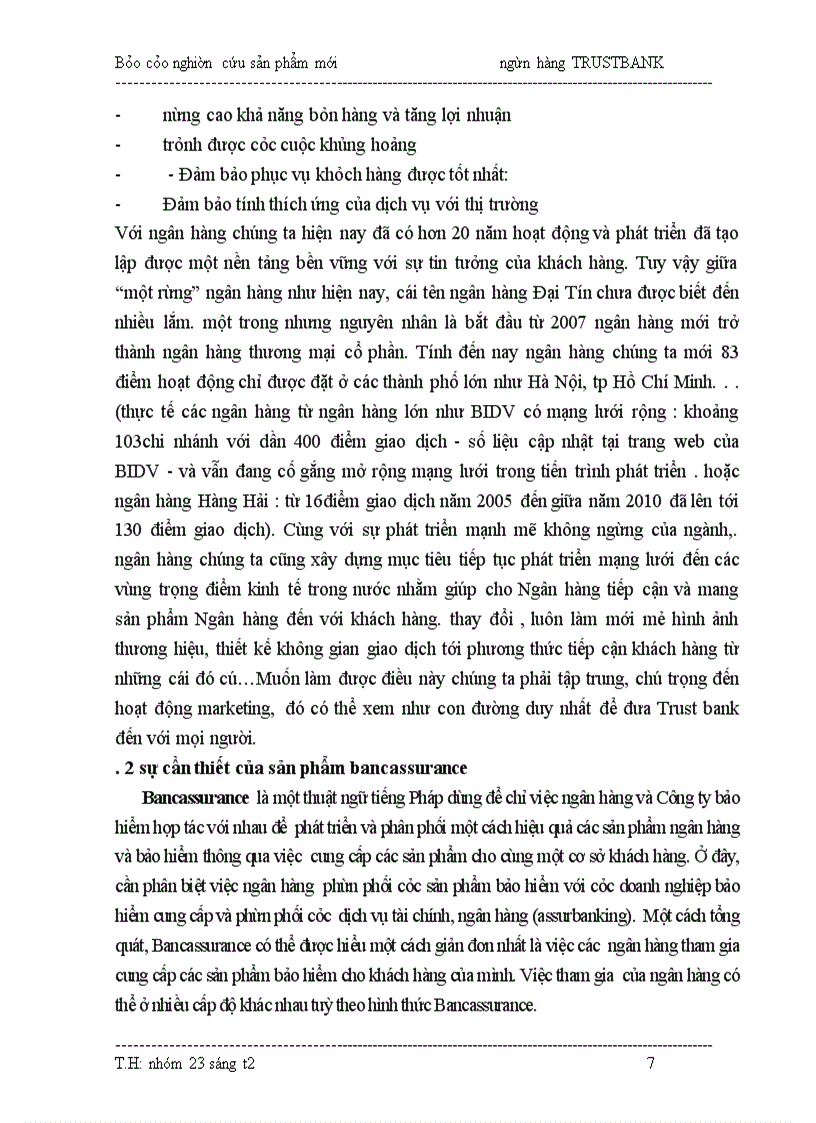 image for page Báo cáo nghiên cứu sản phẩm bancassurance