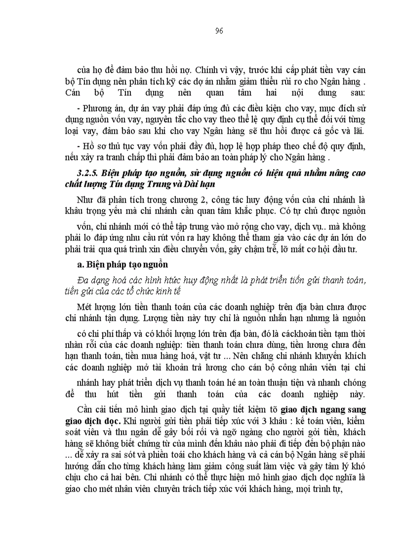 image for page Giải pháp nâng cao chất lượng Tín dụng Trung và Dài hạn tại chi nhánh Ngân hàng Đầu Tư và Phát Triển Hà Thành