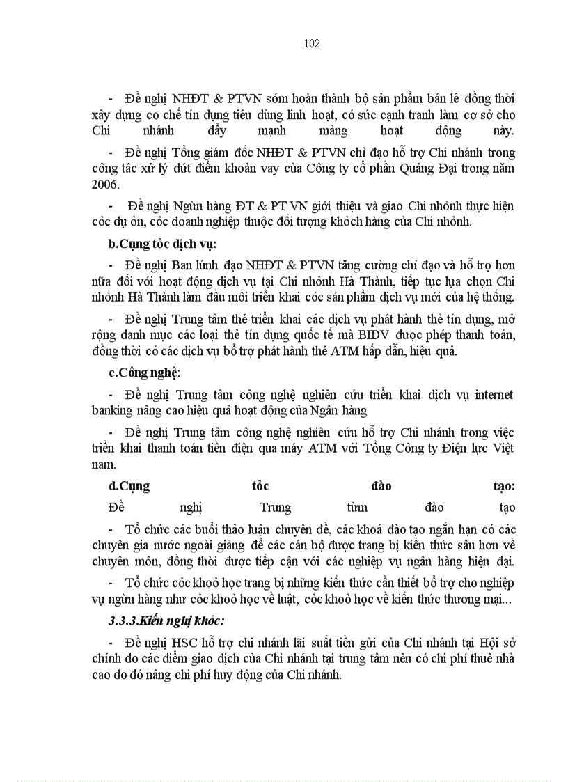 image for page Giải pháp nâng cao chất lượng Tín dụng Trung và Dài hạn tại chi nhánh Ngân hàng Đầu Tư và Phát Triển Hà Thành