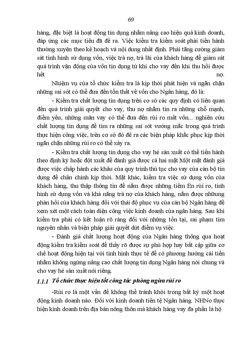 image for page Một số giải pháp nâng cao chất lượng tín dụng tại Ngân hàng nông nghiệp và phát triển nông thôn thị xã Phú Thọ tỉnh Phú Thọ