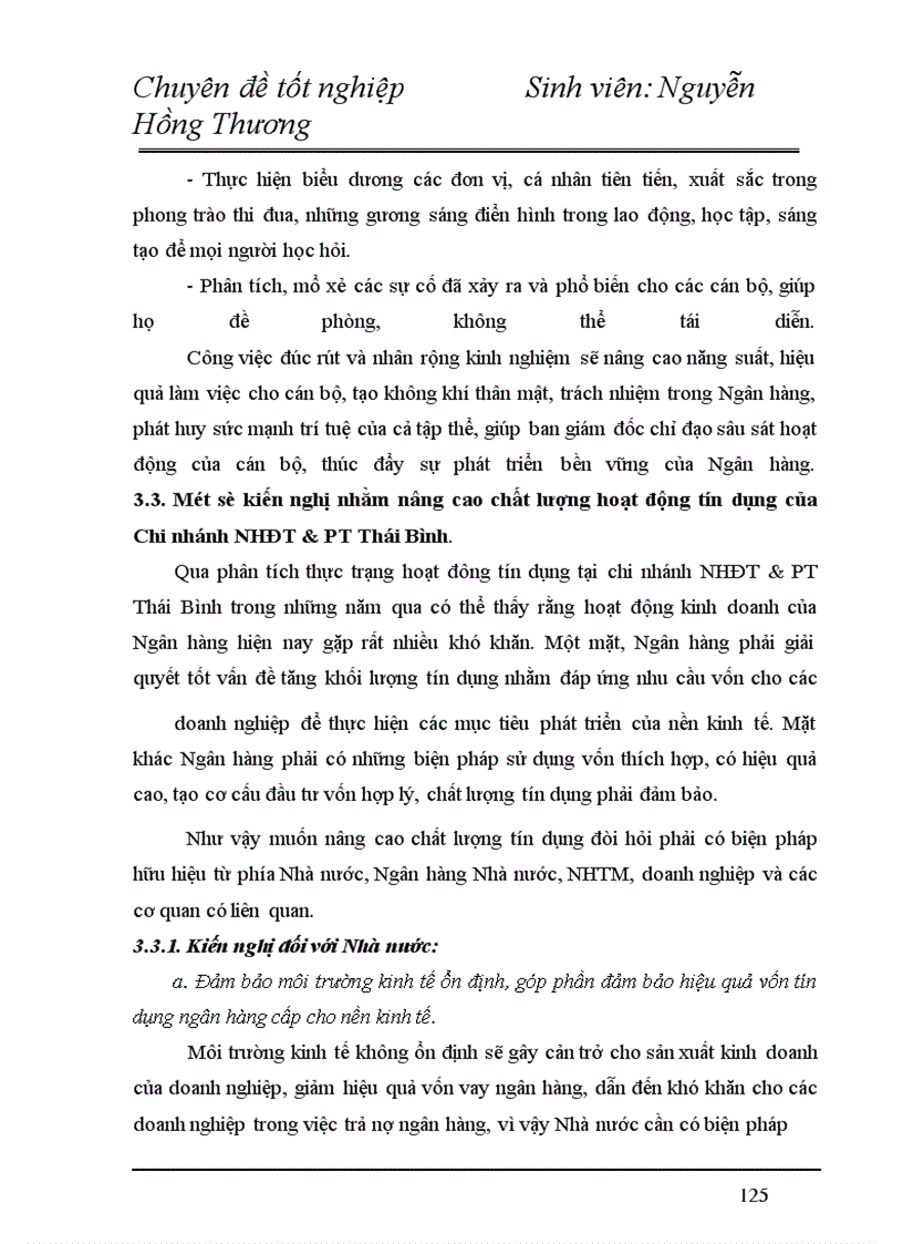 image for page Một số giải pháp nhằm nâng cao chất lượng hoạt động tín dụng tại chi nhánh ngân hàng đầu tư và phát triển Thái Bình