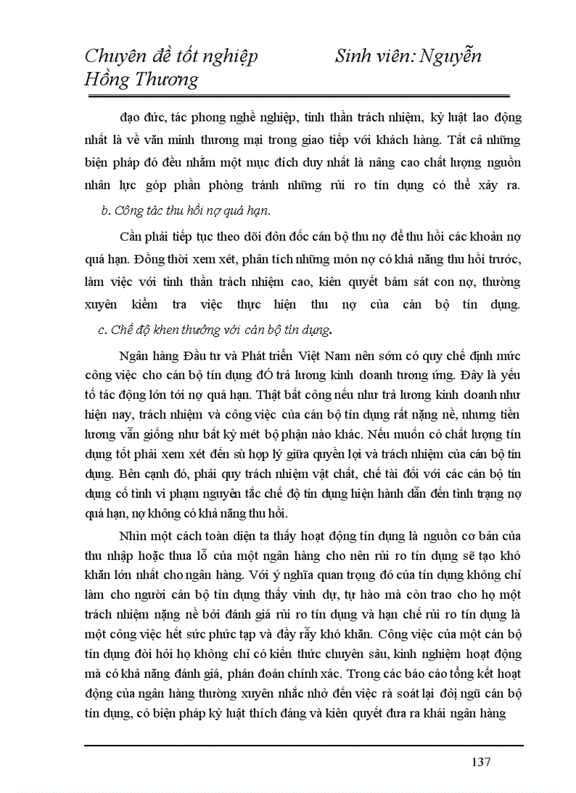 image for page Một số giải pháp nhằm nâng cao chất lượng hoạt động tín dụng tại chi nhánh ngân hàng đầu tư và phát triển Thái Bình