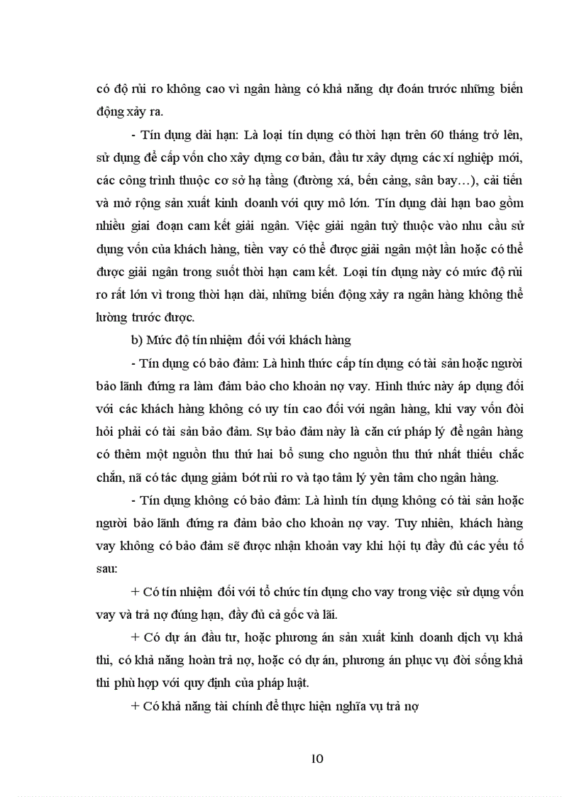 image for page Tín dụng và Chất lượng tín dụng của ngân hàng thương mại