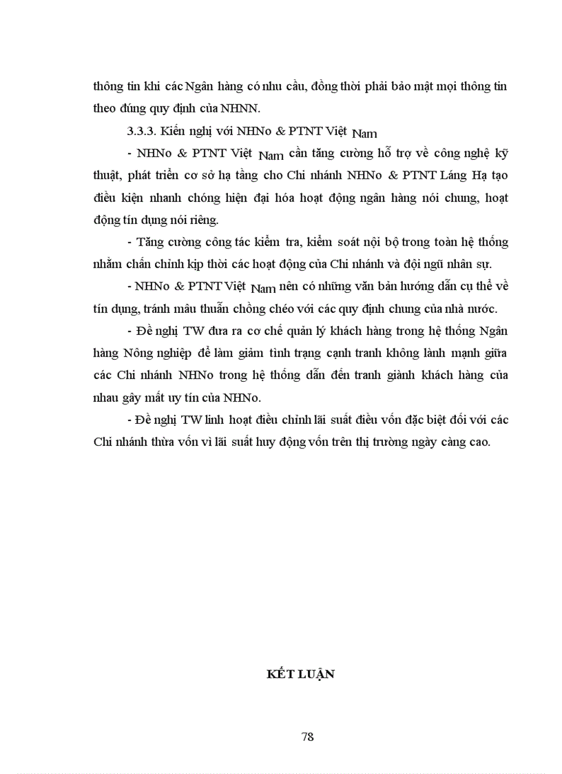 image for page Tín dụng và Chất lượng tín dụng của ngân hàng thương mại