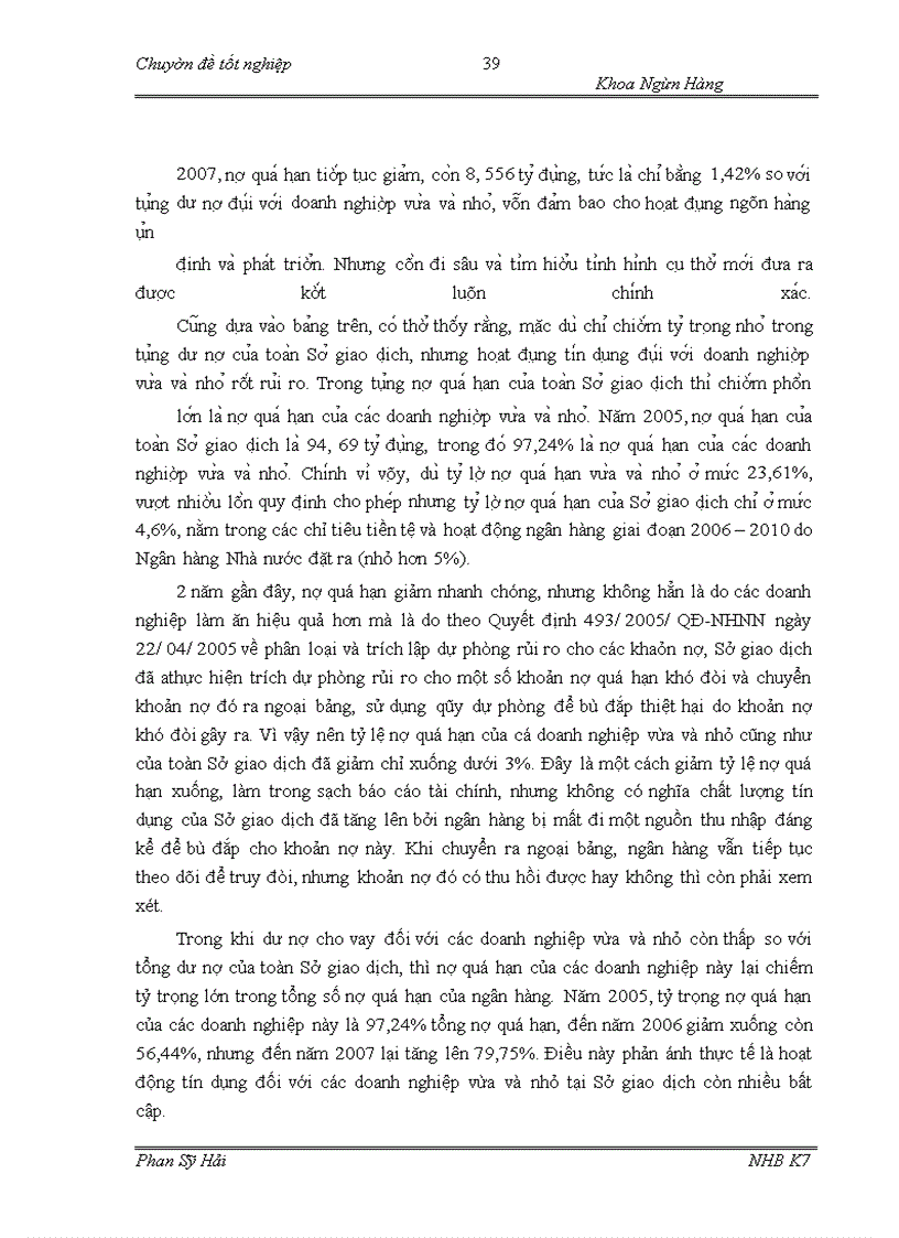 image for page Giải pháp nâng cao chất lượng tín dụng đối với doanh nghiệp vừa và nhỏ tại Sở giao dịch ngân hàng Nông nghiệp và phát triển nông thôn Việt Nam