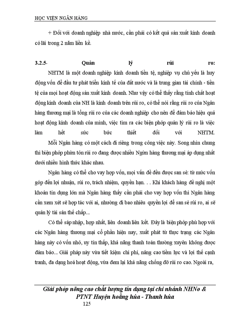 image for page Một số giải pháp nâng cao chất lượng tín dụng tại Ngân hàng Nông nghiệp và Phát triển Nông thôn Huyện Hoằng Hoá – Tỉnh Thanh Hóa