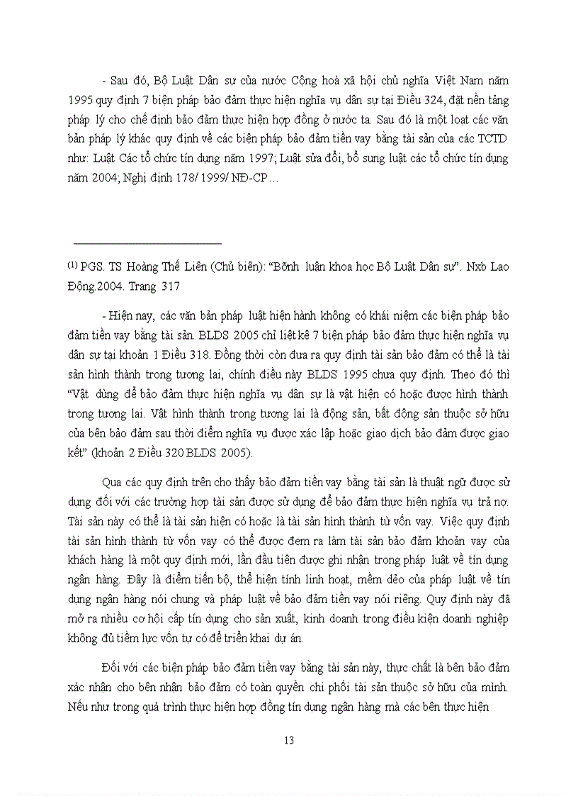 image for page Thực trạng và Giải pháp hoàn thiện công tác bảo đảm tín dụng bằng bảo đảm tiền vay tại Ngân hàng Công thương Việt Nam