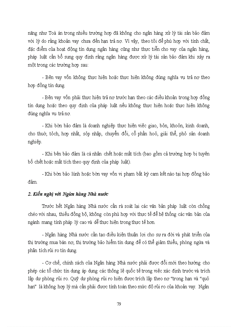 image for page Thực trạng và Giải pháp hoàn thiện công tác bảo đảm tín dụng bằng bảo đảm tiền vay tại Ngân hàng Công thương Việt Nam
