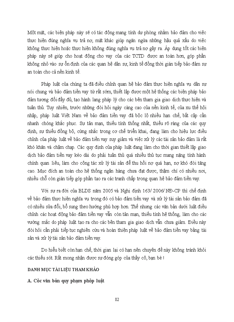 image for page Thực trạng và Giải pháp hoàn thiện công tác bảo đảm tín dụng bằng bảo đảm tiền vay tại Ngân hàng Công thương Việt Nam