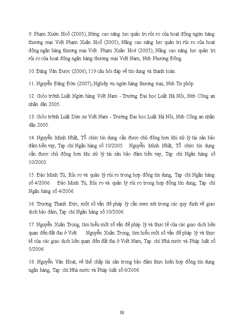 image for page Thực trạng và Giải pháp hoàn thiện công tác bảo đảm tín dụng bằng bảo đảm tiền vay tại Ngân hàng Công thương Việt Nam