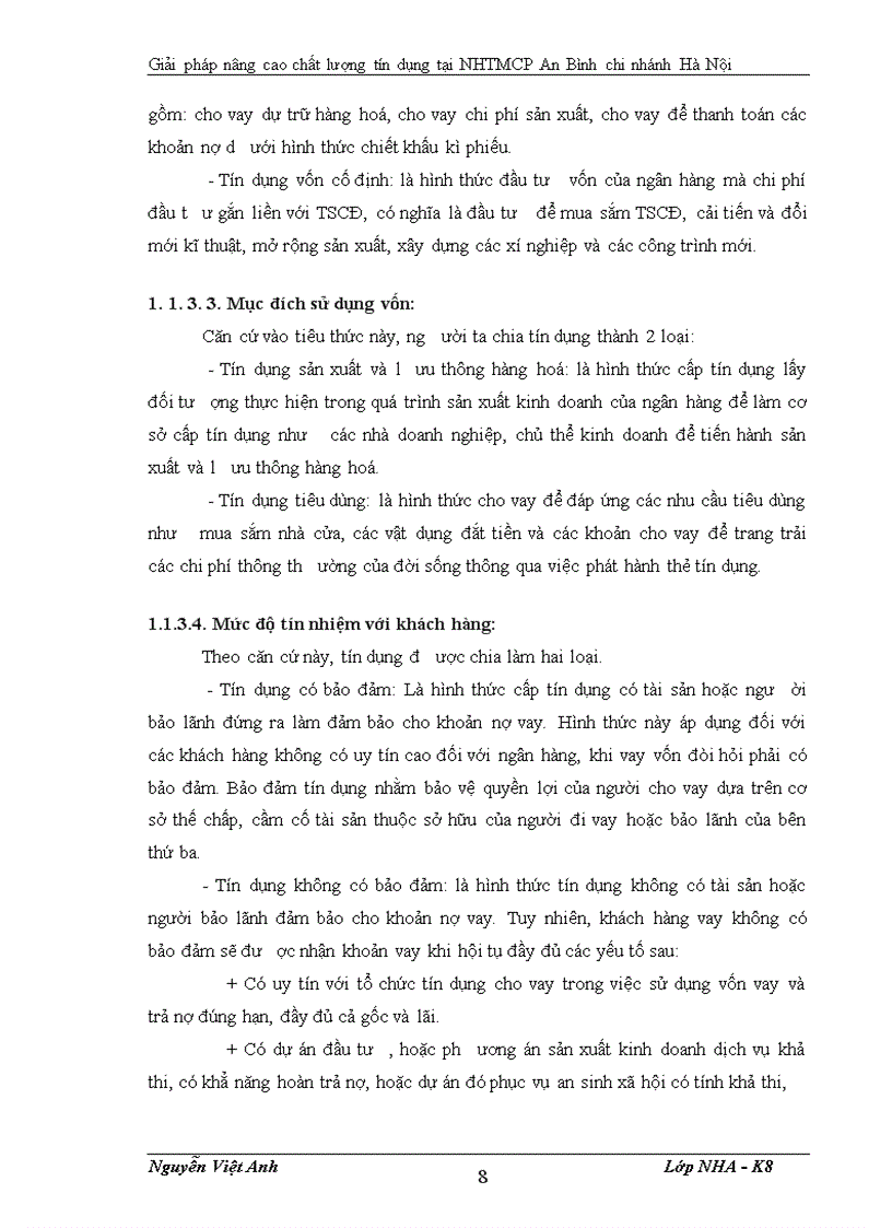 image for page Giải pháp nâng cao chất lươợng tín dụng tại NHTMCP An Bình chi nhánh Hà Nội