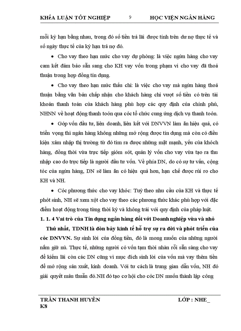 image for page Giải pháp mở rộng tín dụng ngân hàng đối với Doanh nghiệp vừa và nhỏ tại Ngân hàng Thương mại Cổ phần các Doanh nghiệp ngoài Quốc doanh Việt Nam (VP Bank)