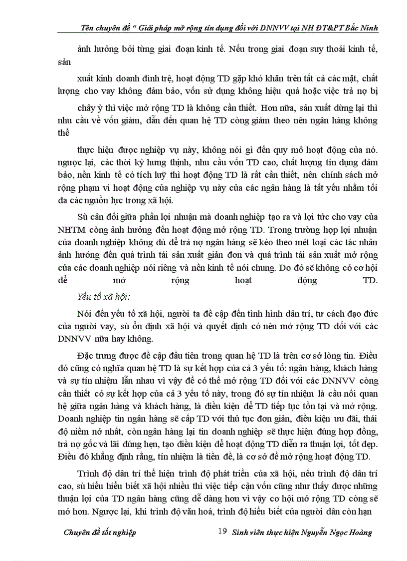image for page Giải pháp mở rộng tín dụng đối với doanh nghiệp nhỏ và vừa tại Ngân hàng Đầu tư và Phát triển Bắc Ninh