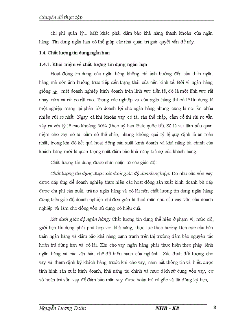 image for page Giải pháp nâng cao chất lượng tín dụng ngắn hạn tại Ngân hàng TMCP Ngoại thương Việt Nam Chi nhánh Hải Dương