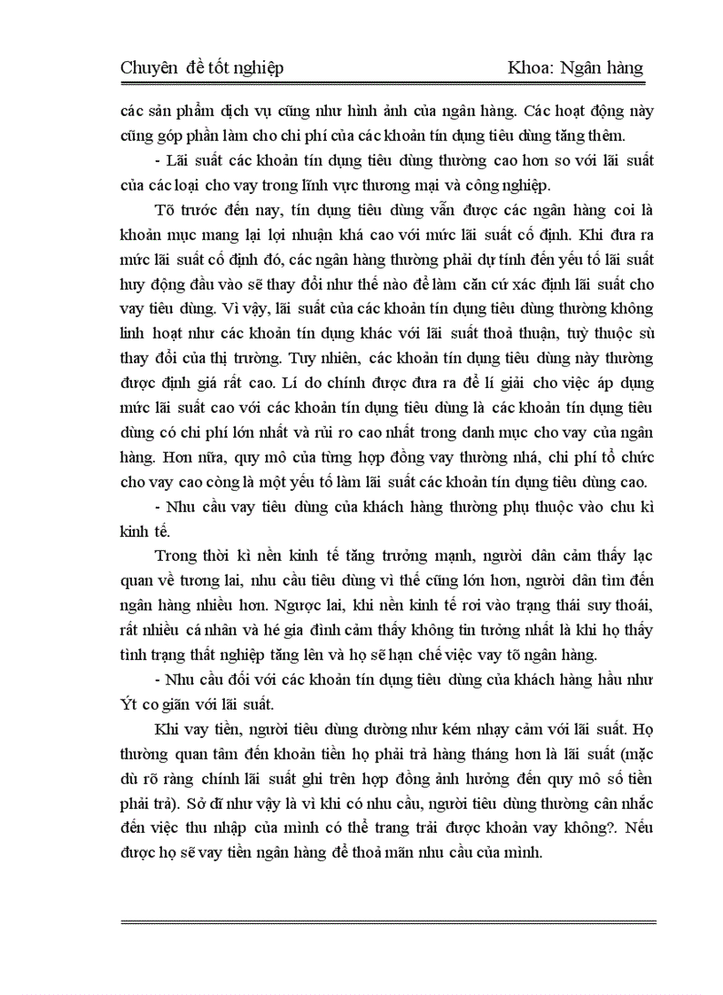 image for page Thực Trạng và Giải Pháp tín dụng tiêu dùng tại Chi Nhánh Ngân Hàng Công Thương Thanh Xuân