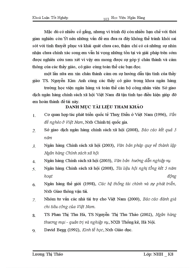 image for page Giải pháp nâng cao chất lượng tín dụng tại Sở giao dịch ngân hàng chính sách xã hội