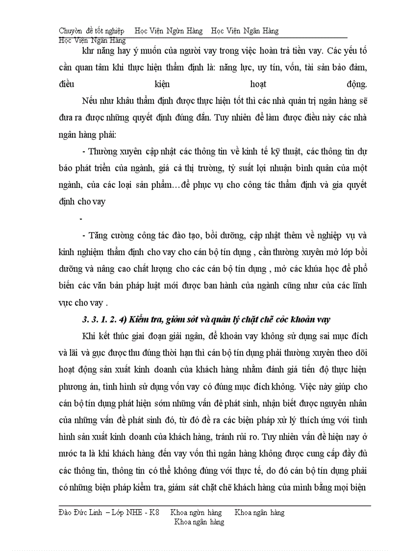 image for page Giải pháp nâng cao chất lượng tín dụng tại NHNo & PTNT chi nhánh Hoàng Quốc Việt