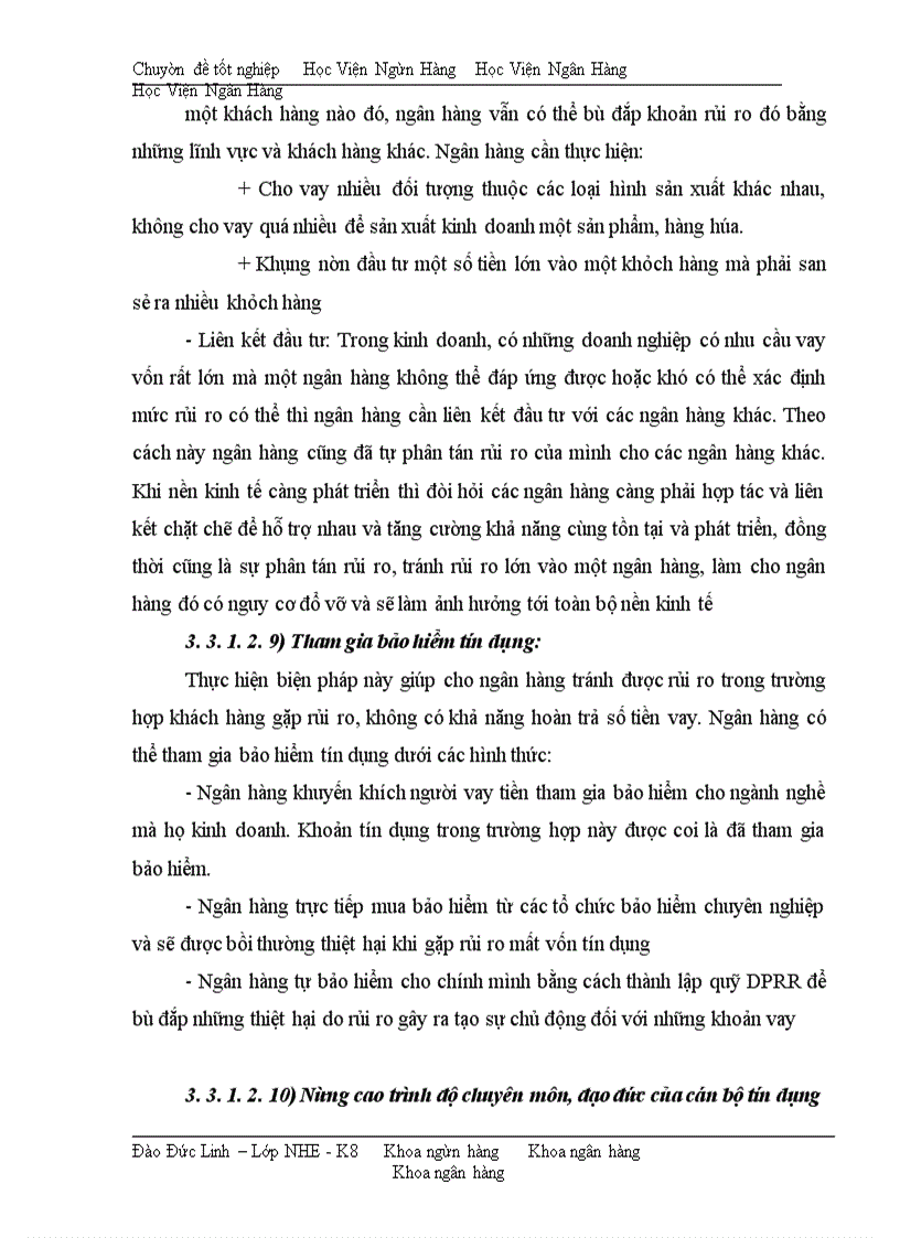 image for page Giải pháp nâng cao chất lượng tín dụng tại NHNo & PTNT chi nhánh Hoàng Quốc Việt