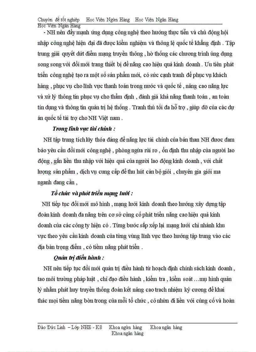 image for page Giải pháp nâng cao chất lượng tín dụng tại NHNo & PTNT chi nhánh Hoàng Quốc Việt