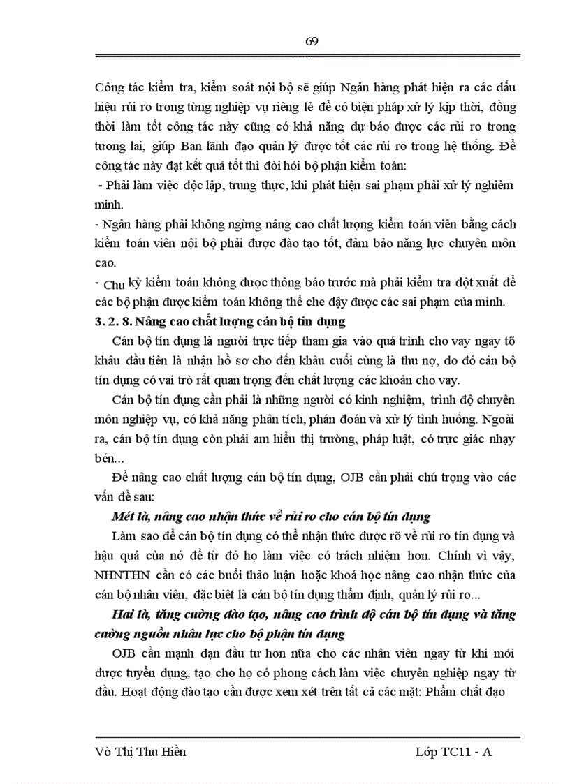 image for page Một số giải pháp phòng ngừa và hạn chế rủi ro tín dụng tại Trung tâm kinh doanh Ngân hàng TMCP Đại Dương