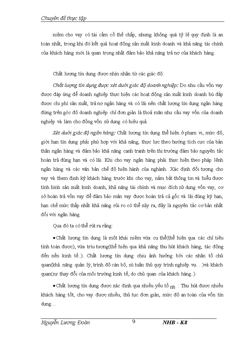 image for page Nâng cao chất lượng tín dụng ngắn hạn tại Ngân hàng TMCP Ngoại thương Việt Nam Chi nhánh Hải Dương