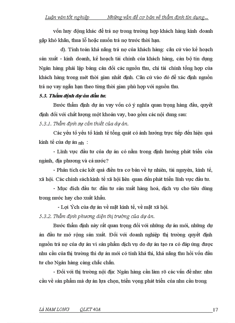 image for page Giải pháp nâng cao chất lượng thẩm định tín dụng tại Sở giao dịch I - Ngân hàng Công Thương Việt Nam