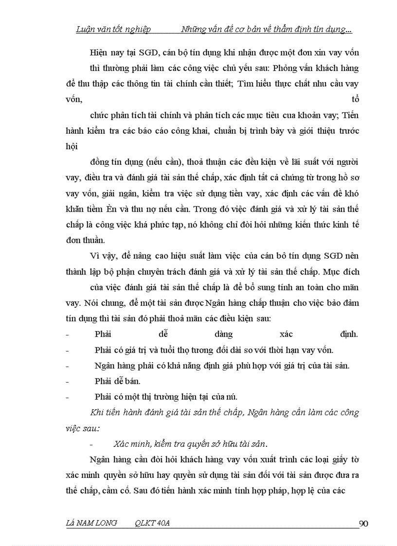 image for page Giải pháp nâng cao chất lượng thẩm định tín dụng tại Sở giao dịch I - Ngân hàng Công Thương Việt Nam