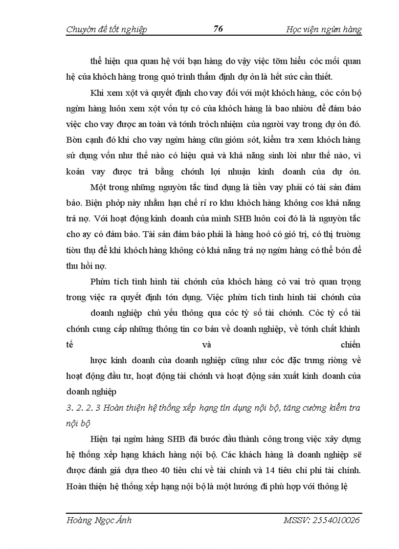 image for page Giải pháp phòng ngừa và hạn chế rủi ro tín dụng tại ngân hàng TMCP Sài Gòn – Hà Nội
