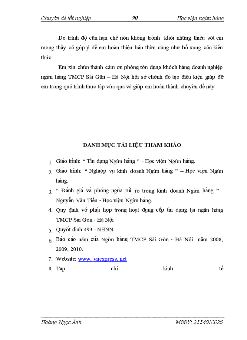 image for page Giải pháp phòng ngừa và hạn chế rủi ro tín dụng tại ngân hàng TMCP Sài Gòn – Hà Nội