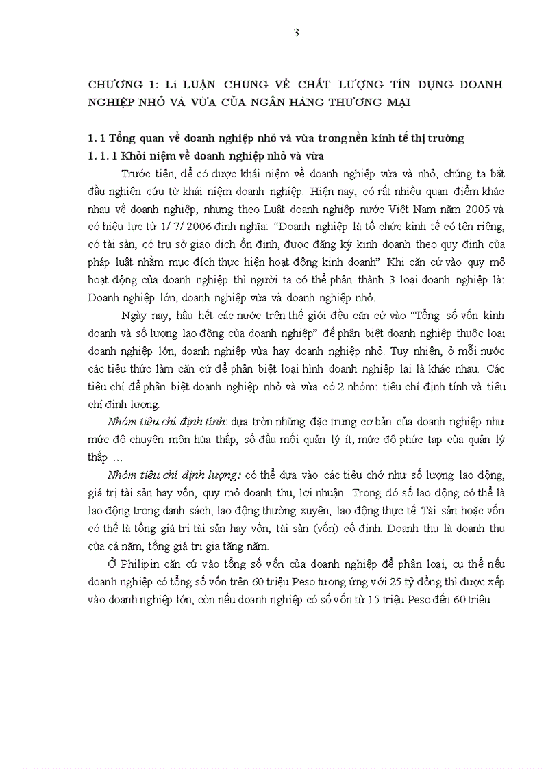 image for page Nâng cao chất lượng tín dụng doanh nghiệp nhỏ và vừa tại Ngân hàng TMCP Quân đội Chi nhánh Hải Phòng